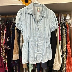 No boundaries XL/XG (15-17) 100% Cotton Blouse